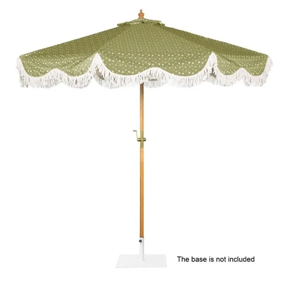 BOXED BOLERO SICILY ROUND GREEN MIX PARASOL (1 BOX)