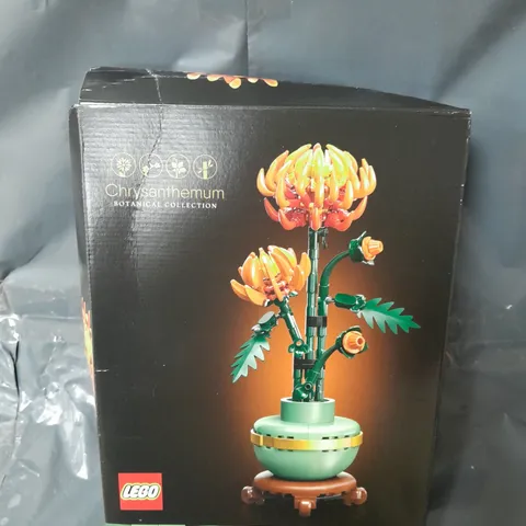 BOXED LEGO CHRYSANTHEMUM BOTANICAL COLLECTION - 10368