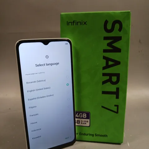 BOXED INFINIX SMART 7 SMARTPHONE