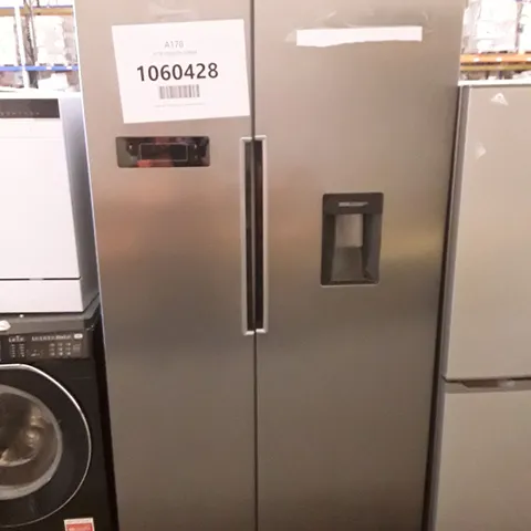 HOOVER 2 DOOR FREESTANDING FRIDGE FREEZER WITH WATER DISPENSER 