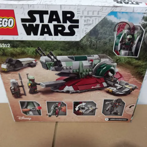 LEGO STAR WARS STAR WARS BOBA FETT STARSHIP SET 75312
