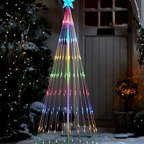 8" MULTIFUNCTIONAL WATERFALL OUTDOOR TREE LIGHT - COLLECTION ONLY