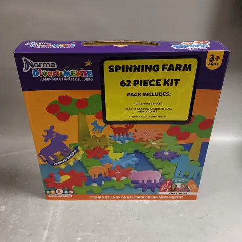 6 X BOXED NORMA DIVERTIMENTE SPINNING FARM 62 PIECE KITS