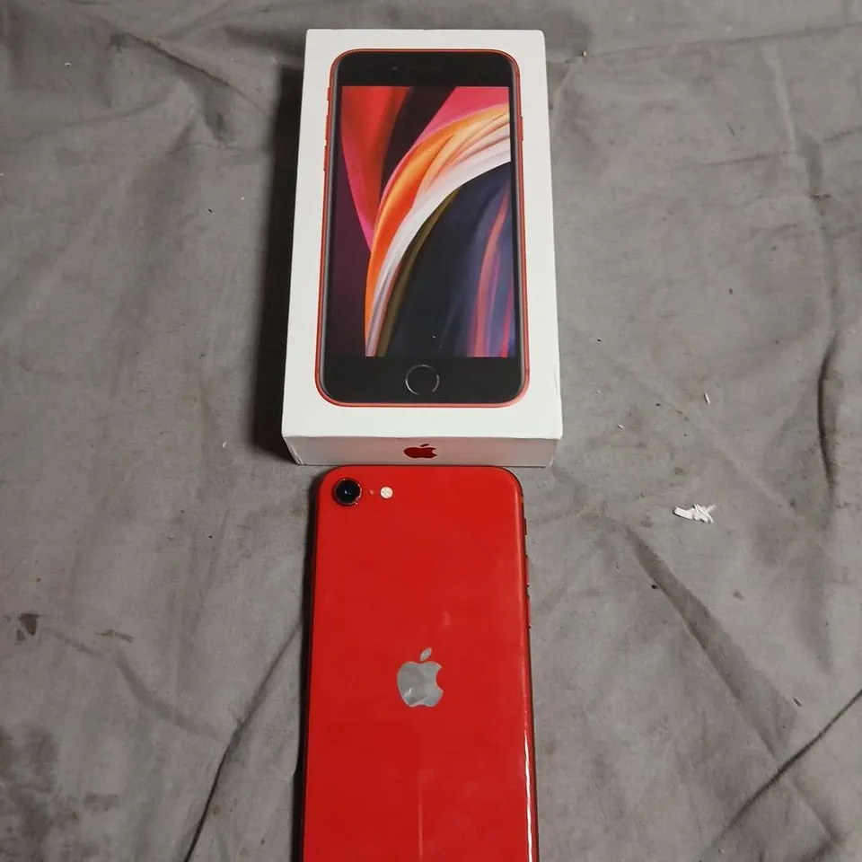 APPLE IPHONE SE (2ND GENERATION) 64GB - RED - BOXED (MHGR3B/A)