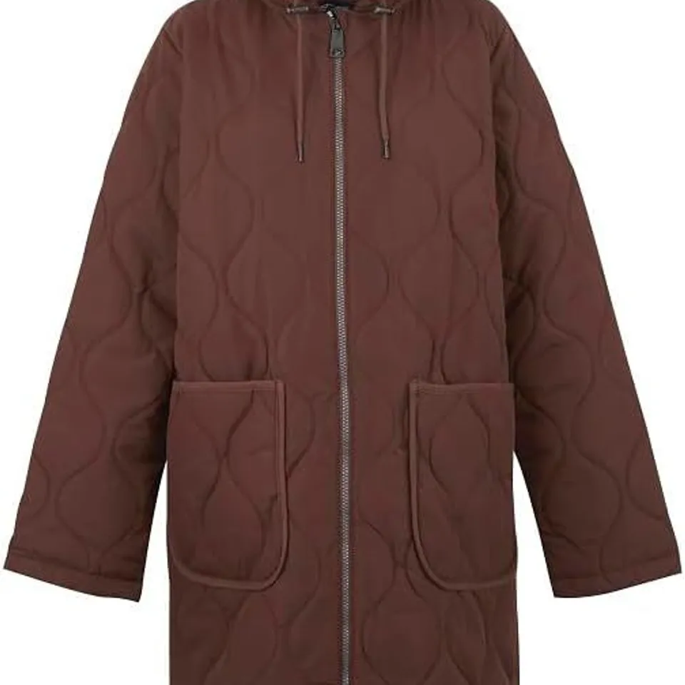 BRAND NEW REGATTA JAYCEE II JACKET IN DARK BROWN - UK 12