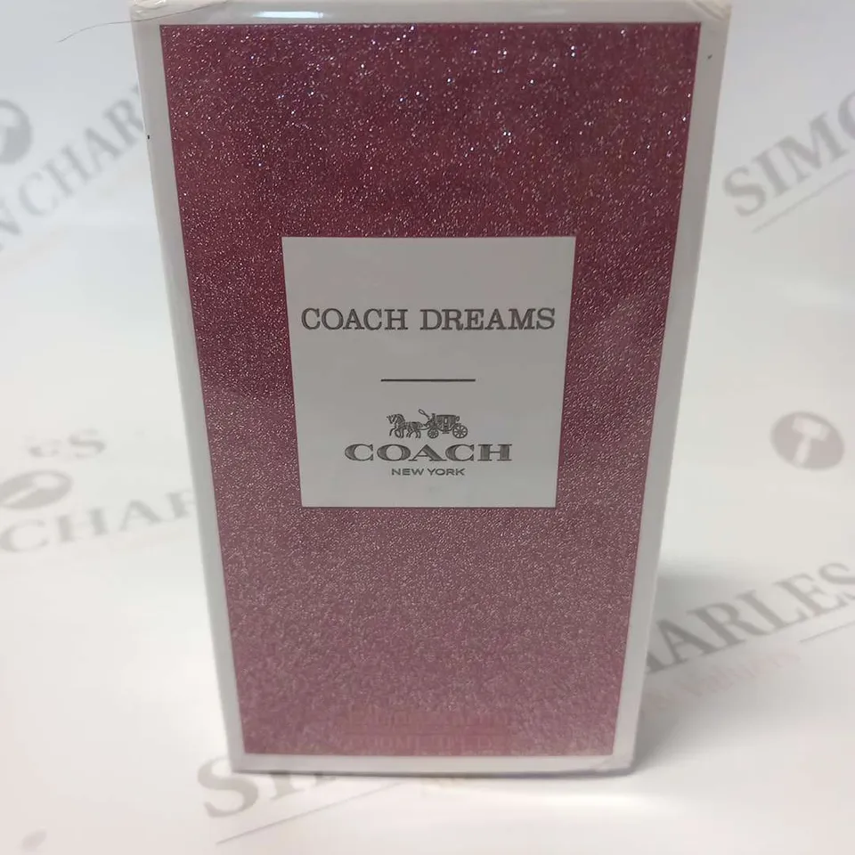 BOXED AND SEALED COACH DREAMS COACH EAU DE PARFUM 90ML