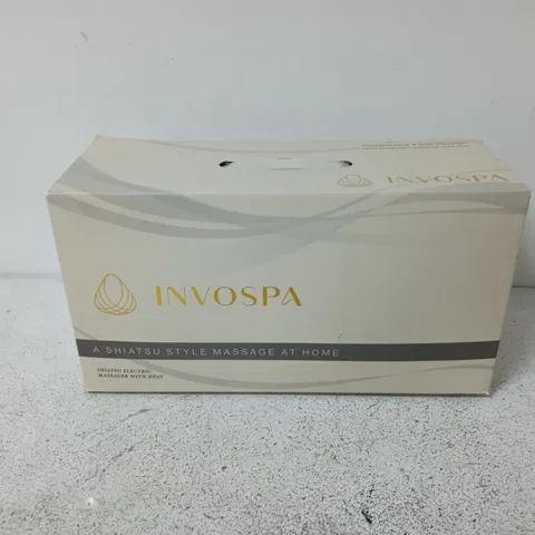 BOXED INVOSPA SHIATSU MASSAGE AT HOME – MASSAGE DEVICE