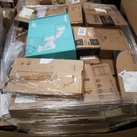 PALLET CONTAINING ASSORTED TV MOUNTS