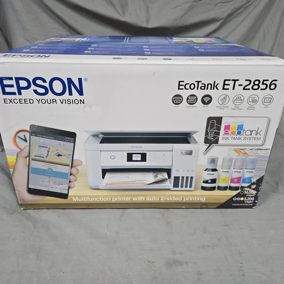 EPSON ECOTANK ET-2856 PRINTER – BOXED
