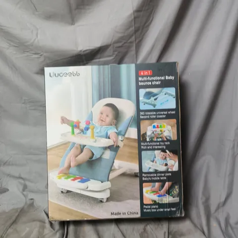 BABY BOUNCER CHAIR – 4-IN-1 MULTI-FUNCTIONAL SEAT (BOXED)