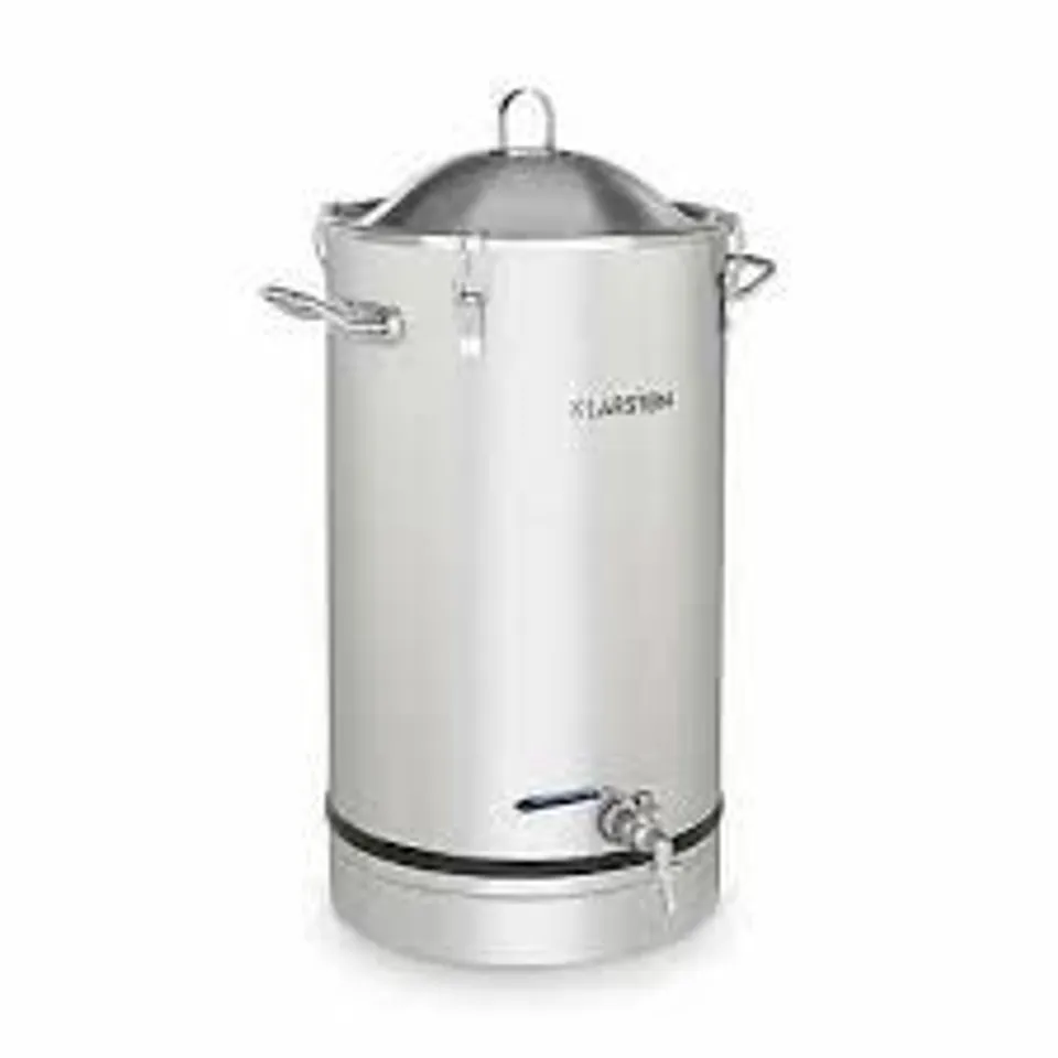 BOXED KLARSTEIN 30L STAINLESS STEEL FERMENTATION MASH TANK