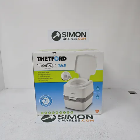 THETFORD PORTA POTTI 165 PORTABLE TOILET β BOXED