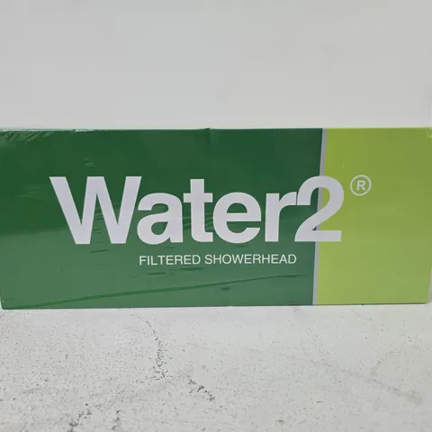WATER2 FILTERED SHOWERHEAD – BOXED