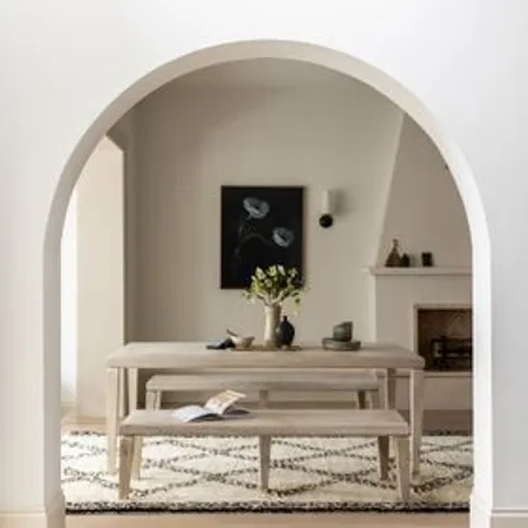 BOXED ATKIN & THYME ROWAN DINING BENCH 