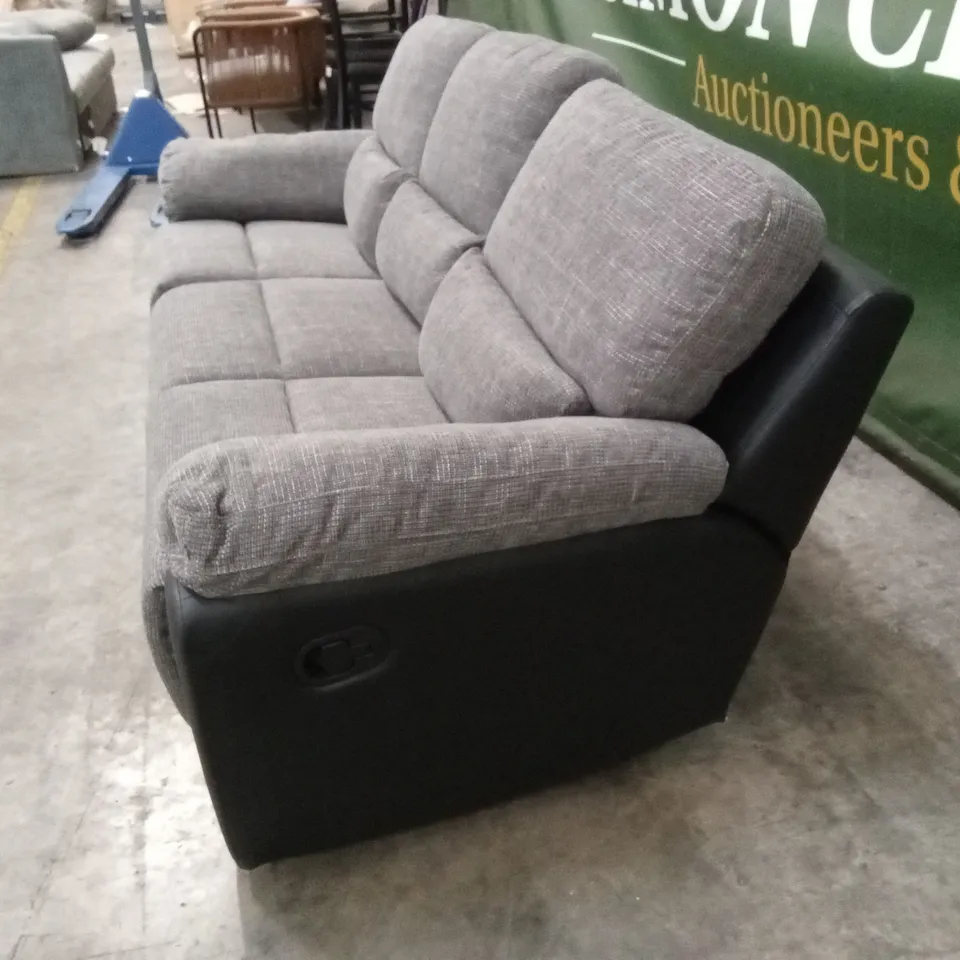 SANTORI 3 SEATER HIGH BACK RECLINER SOFA RRP £849