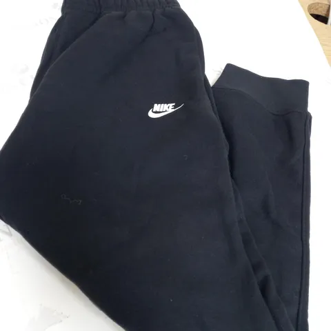 NIKE BLACK JOGGERS SIZE L