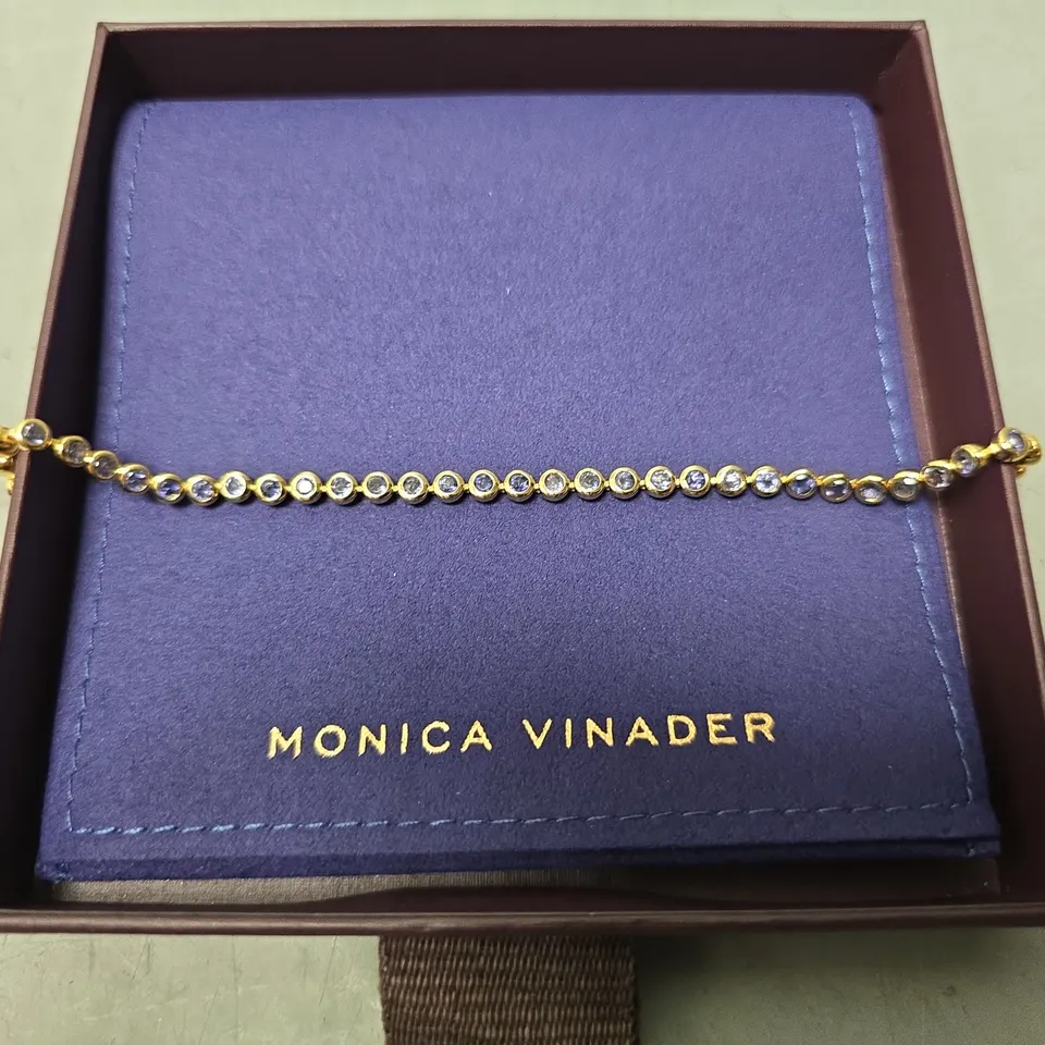 BOXED MONICA VINADER GOLDEN BRACELET 