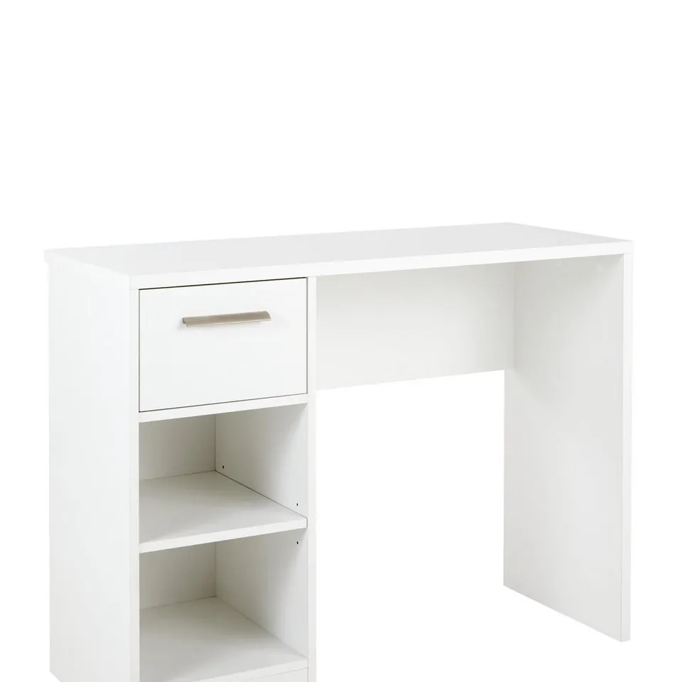 BOXED NEW METRO DESK IN WHITE - COLLECTION ONLY RRP £118