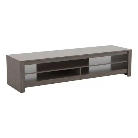 BOXED AVF CA180RGRE CALIBRE 1.8M TV STAND UP TO 85" - GREY OAK (1 BOX)