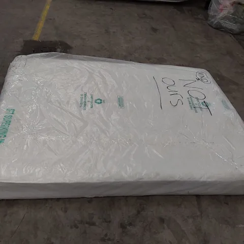 QUALITY BAGGED 4'6" DOUBLE HYBRID MEMORY FOAM MATTRESS WITH AC