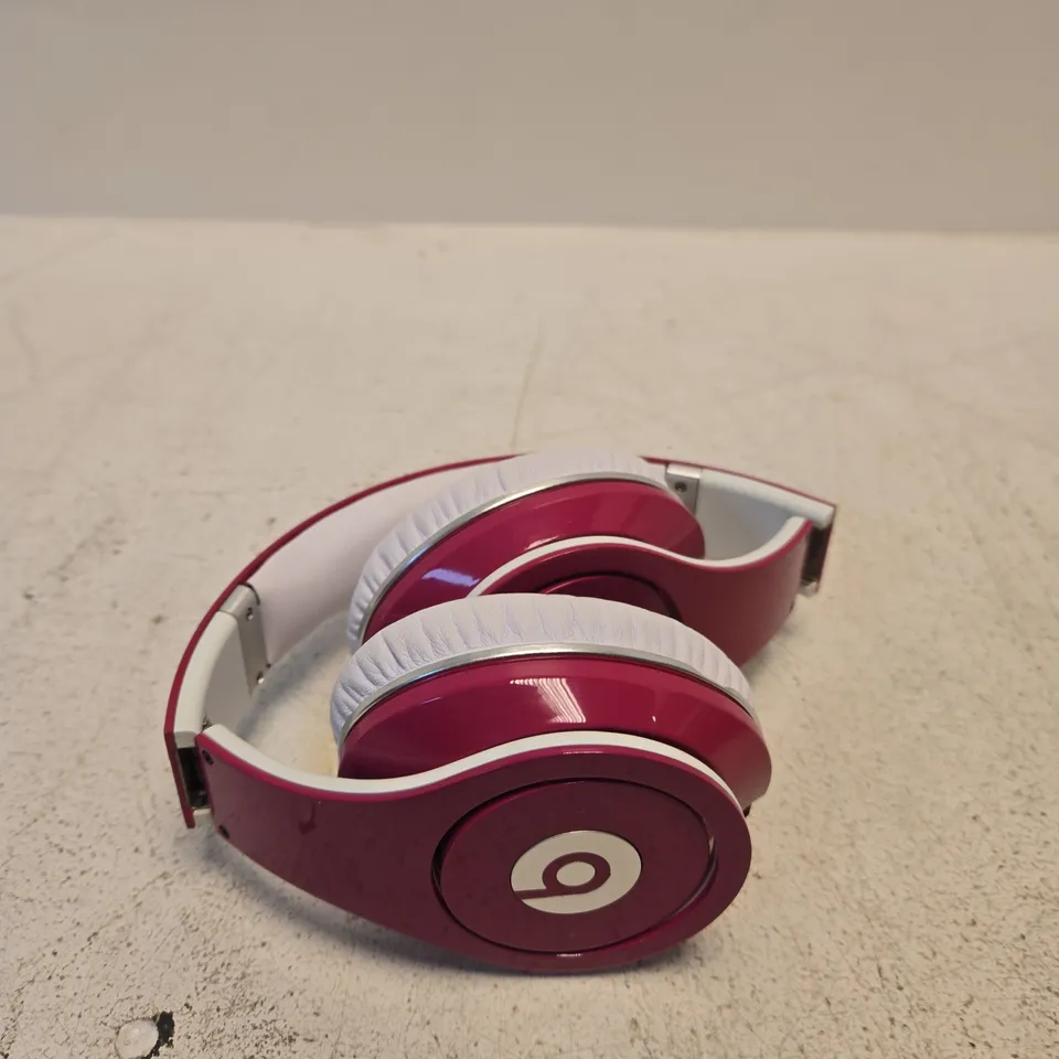 BEATS BY DR. DRE STUDIO HEADPHONES – PINK (BOXED)