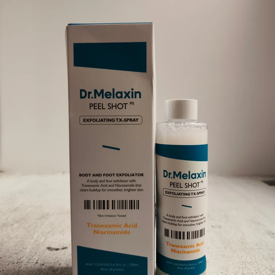 BOXED DR.MELAXIN PEEL SHOT TX-SPRAY – 200ML