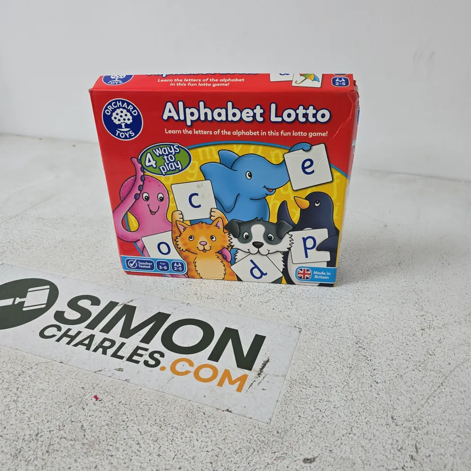 ALPHABET LOTTO – ORCHARD TOYS (BOXED)