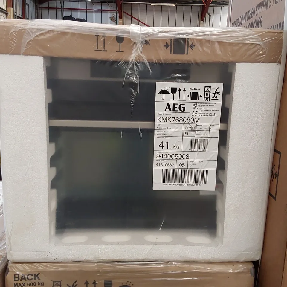 AEG KMK768080M COMBINATION OVEN STAINLESS STEEL