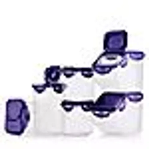 LOCKNLOCK 6PC PANTRY STORAGE SET WITH FLIP TOP LIDS