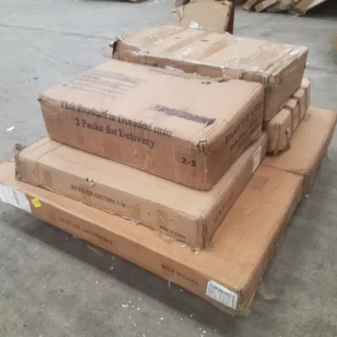 PALLET CONTAINING ASSORTED FLATPACK FURNITURE PARTS