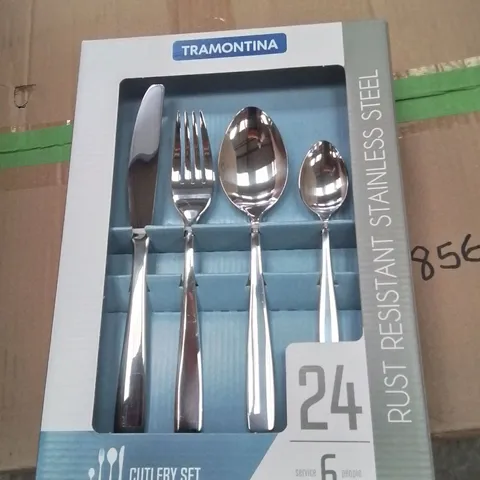 BRAND NEW 24PC 6 PERSON CUTLERY SET