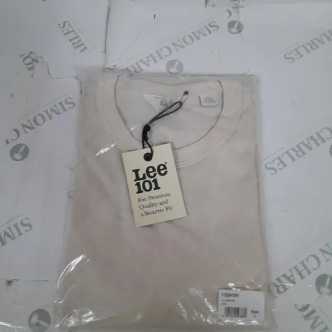 BAGGED LEE 101 CORE NECK T-SHIRT SIZE L