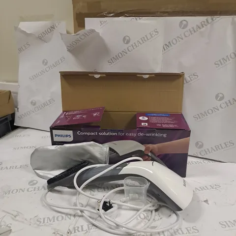 BOXED PHILIPS HANDHELD GARMENT STEAMER