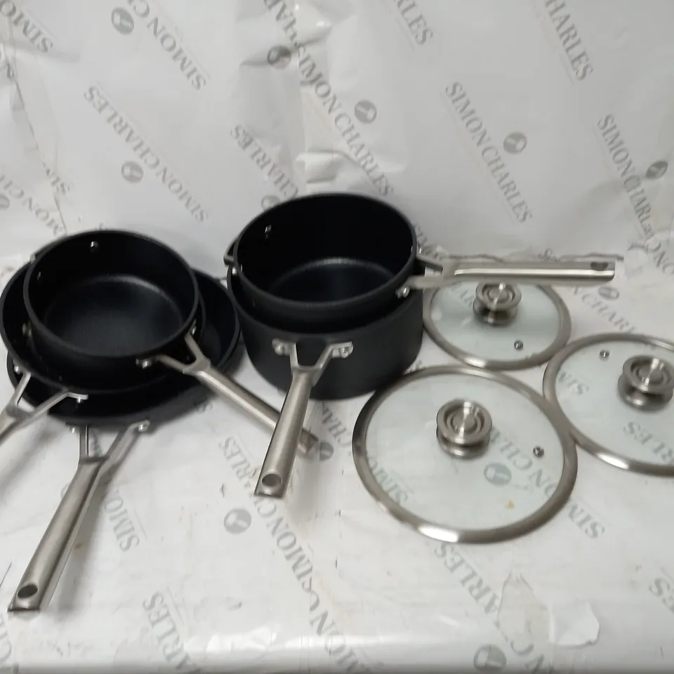 OUTLET NINJA STACKABLE 5 PC COOKWARE SET C5500UK