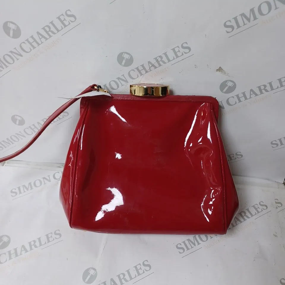 LULU GUINNESS RED BAG