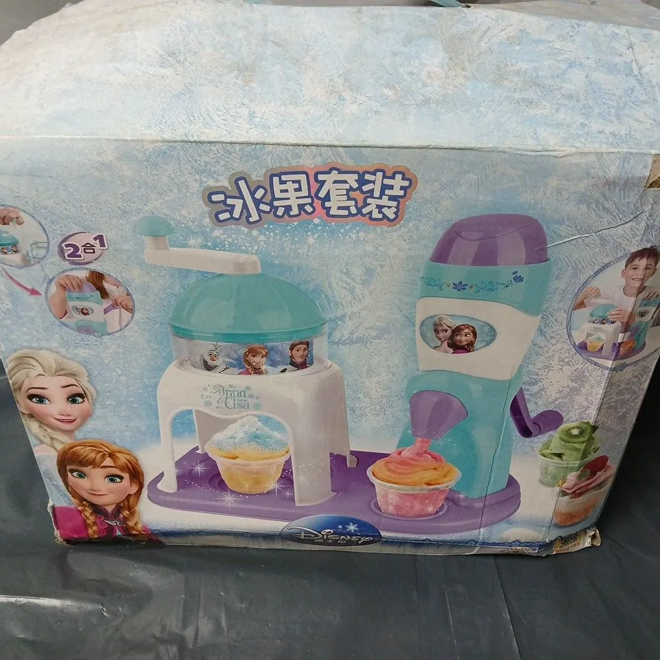 DISNEY FROZEN ICE CREAM MAKER PLAYSET 