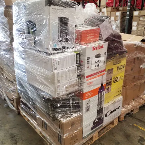 PALLET OF APPROXIMATELY 32 UNPROCESSED RAW RETURN HOUSEHOLD AND ELECTRICAL GOODS TO INCLUDE
