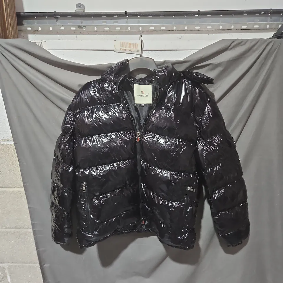 MONCLER QUILTED DOWN PUFFER JACKET – BLACK, UK M (M)