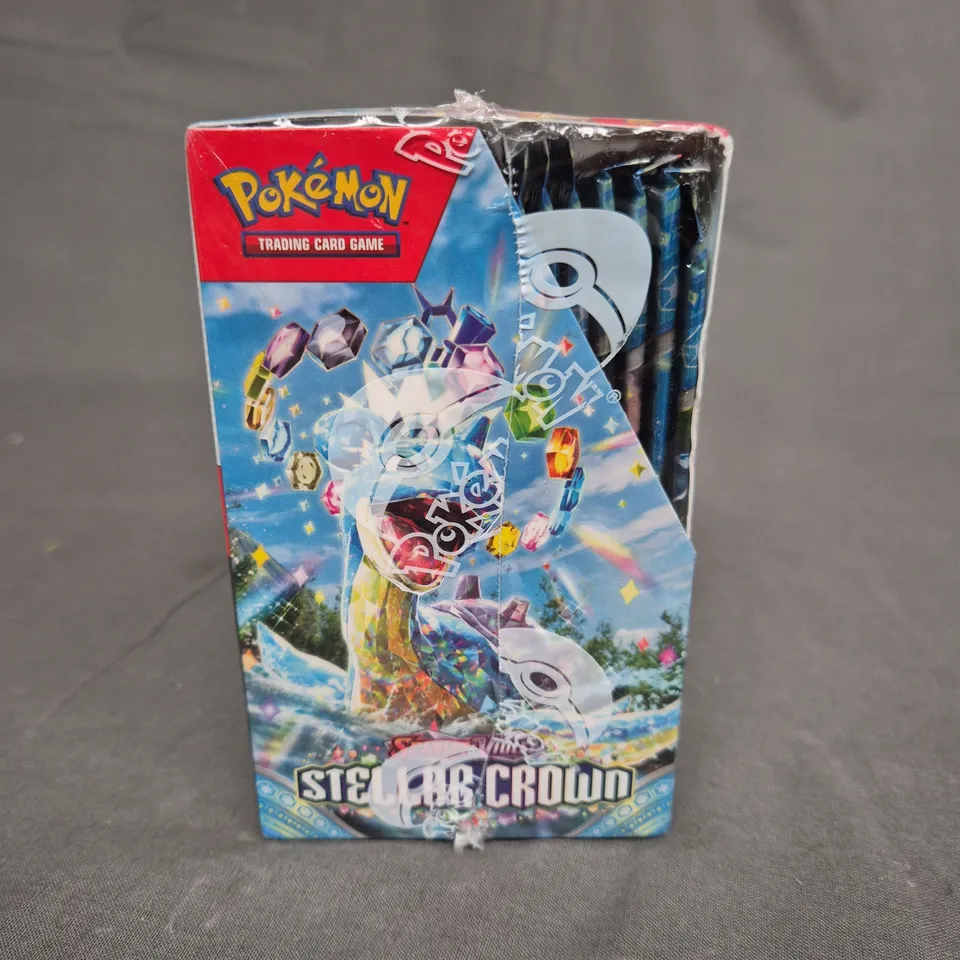 SEALED POKEMON TRADING CARD GAME - SCARLET AND VIOLET - STELLAR CROWN