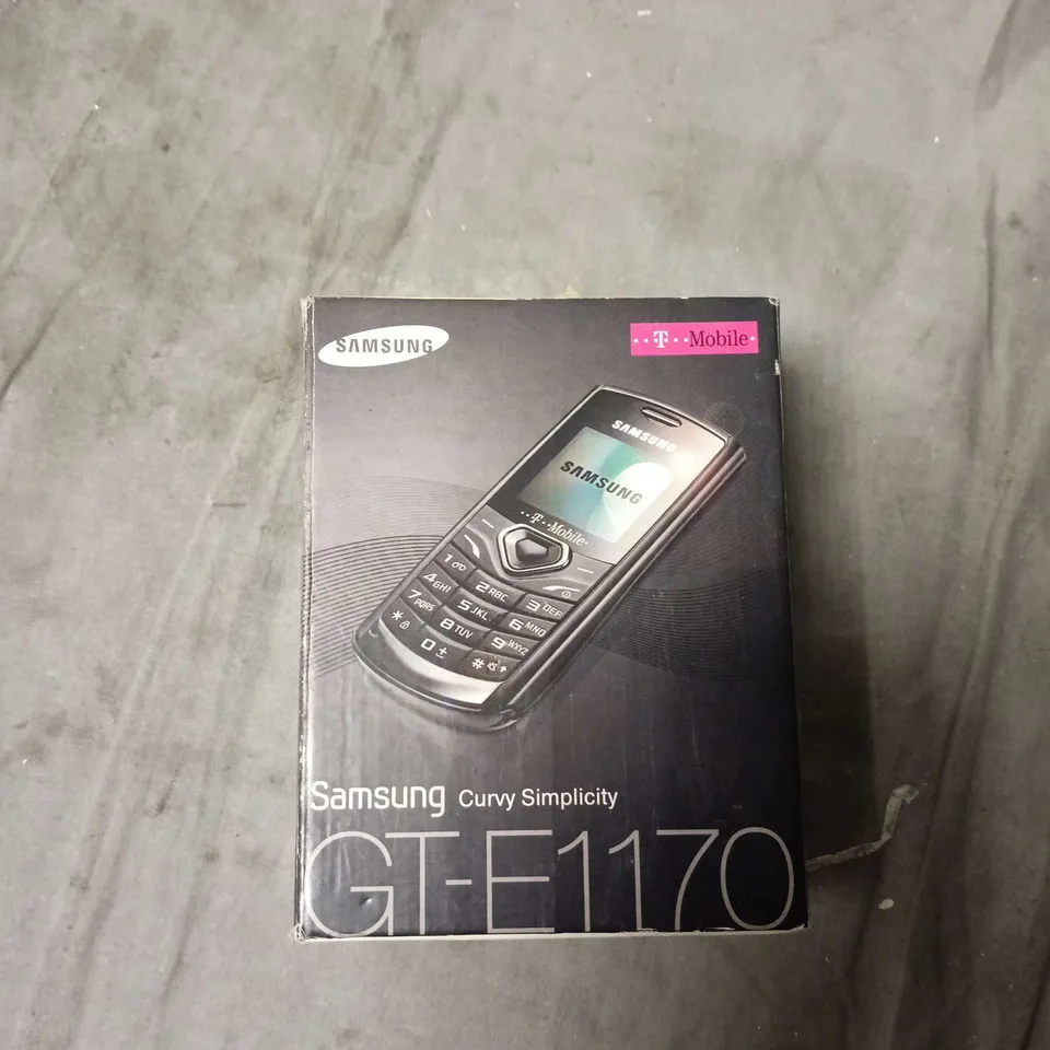 SAMSUNG GT-E1170 MOBILE PHONE – T-MOBILE – BOXED