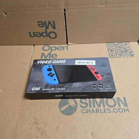 G90 HANDHELD GAME CONSOLE – 7-INCH HD DISPLAY (BOXED)