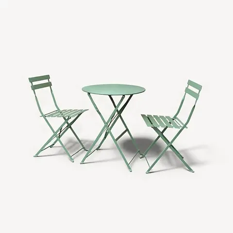 BOXED PADSTOW FOLDING BISTRO SET MOSS