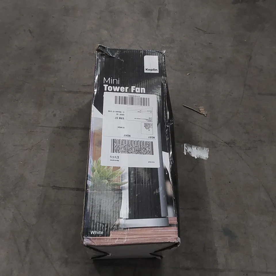 BOXED KEPLIN MINI TOWER FAN 