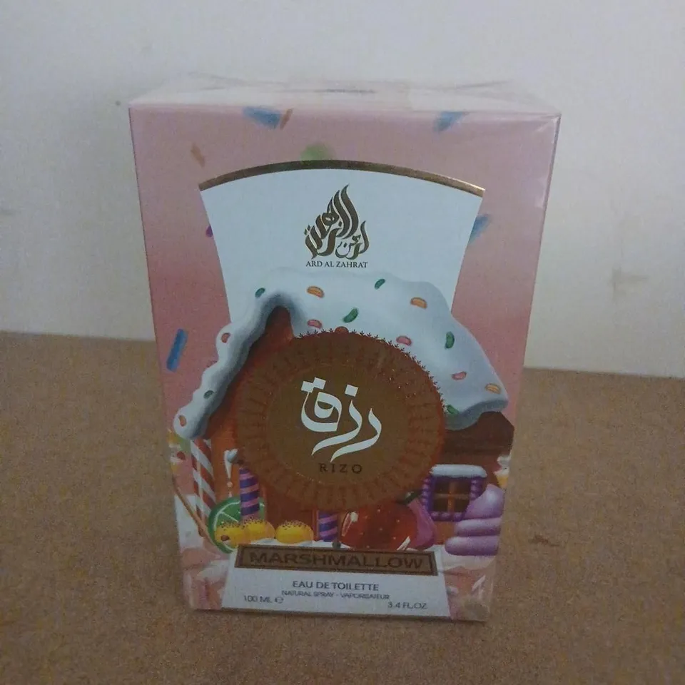 BOXED AND SEALED ARD AL ZAHRAT RIZ Q MARSHMALLOW EAU DE TOILETTE 100ML