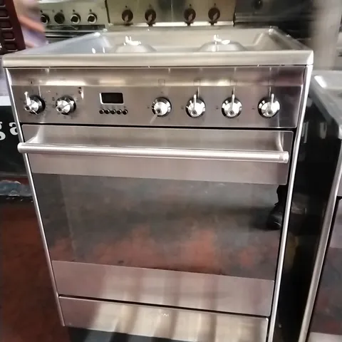 SMEG SUK61PX8 60CM DUAL FUEL COOKER
