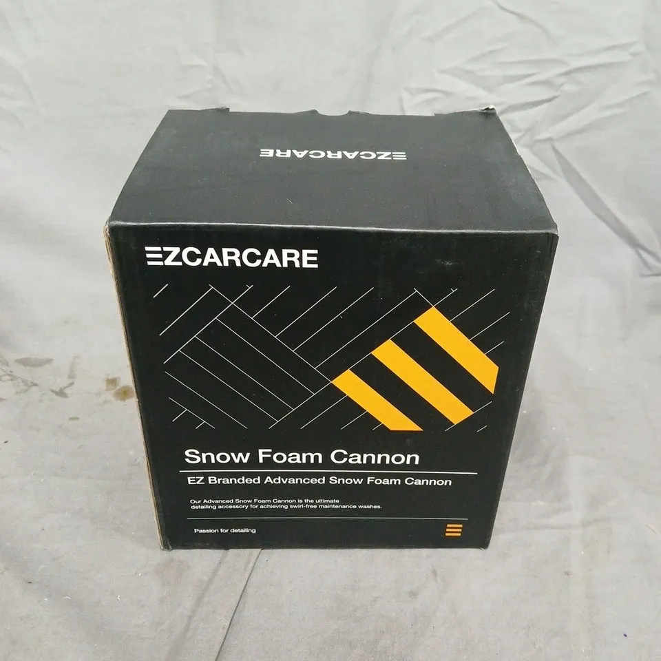 BOXED EZCARCARE SNOW FOAM CANNON 