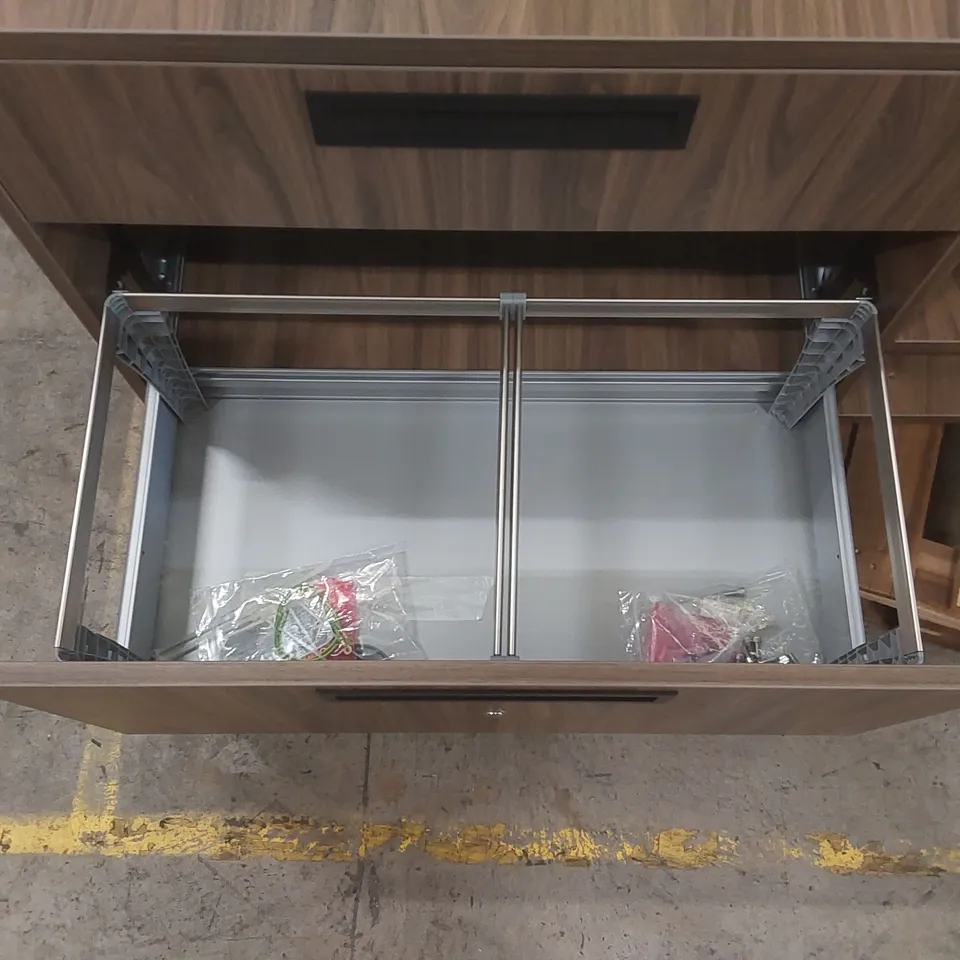 EXECUTIVE OFFICE DESK STORAGE CABINET