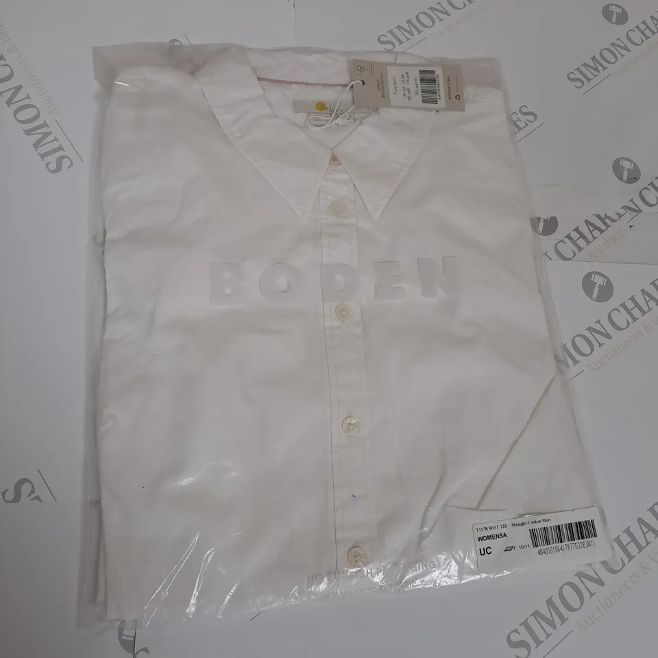 BAGGED BODEN STRAIGHT COTTON SHIRT SIZE 12R