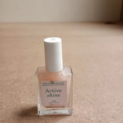 APPROXIMATELY 20 BOTTLES OF MANICURIST ACTIVE SHINE NAIL VARNISH OPAL