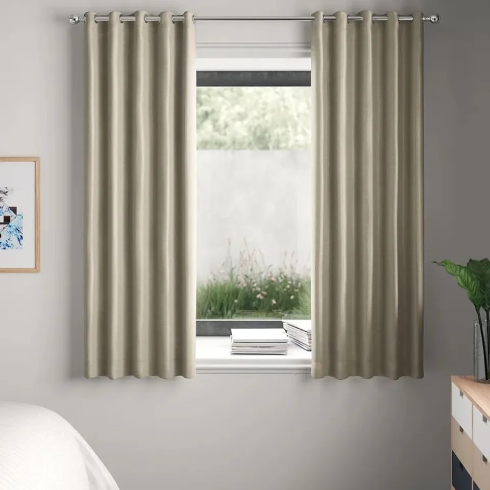 BILLER EYELET THERMAL LIGHT REDUCING CURTAIN (SET OF 2) 